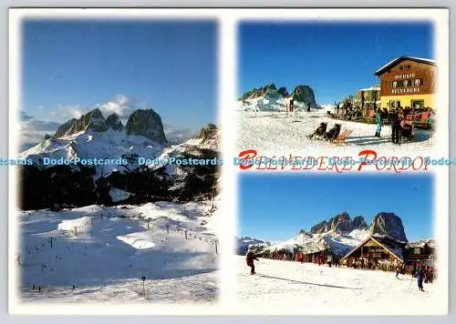 D330783 Belvedere Pordoi. Dolomiti. Val Di Fassa. Ghedina. Multi View