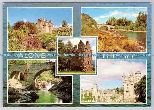 D330784 Entlang der Tiefe. Crathes Castle. John Hinde. Redruth. Cornwall. J. Arthur