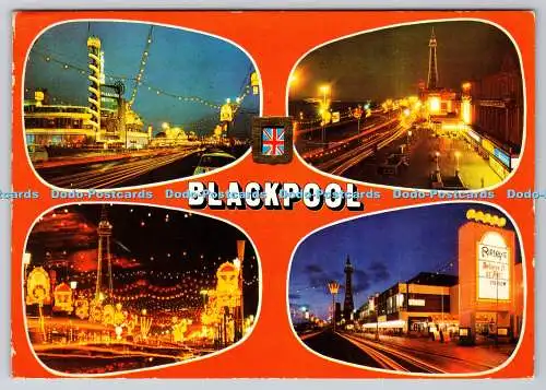 D333435 Blackpool. Fisa. Escudo de Oro. Multi View. 1979