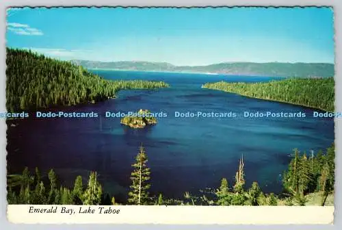 D330838 Emerald Bay. Lake Tahoe. Tahoe Postkarte und Spezialdienst. Plastichr