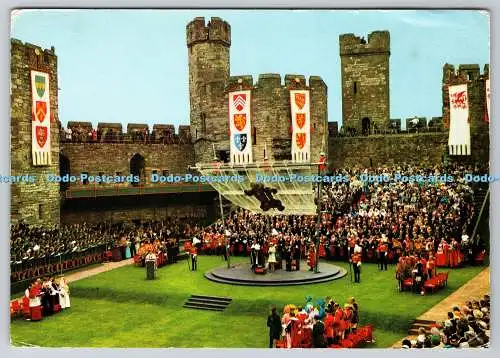 D333532 Caernarvon Castle. Investitur von H. R. H. Prince Charles. Prince of Wal