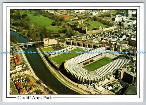 D328350 Cardiff Arms Park. T. Soames. E. T. W. Dennis Ltd. Scarborough