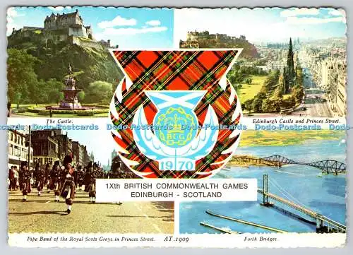 D330890 Edinburgh. Schottland. 1Xth British Commonwealth Games. Das Schloss. Valent