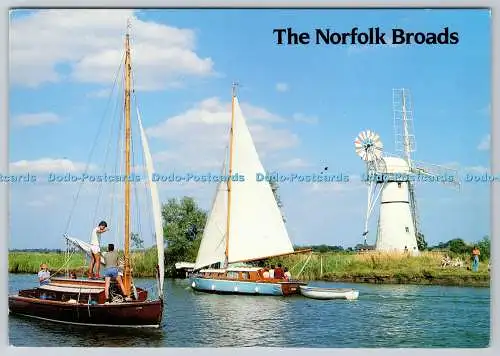 D333598 The Norfolk Broads. Die Thurne. Jarrold. Norwich