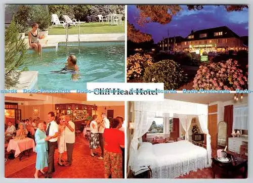 D331001 Cliff Head Hotel. Carlyon Bay. Nr. St. Austell. Cornwall. Beric Tempest.