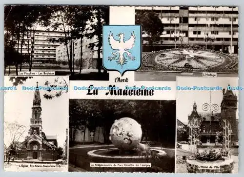 D331013 La Madeleine. L Horloge. Cim. RP. Multi View
