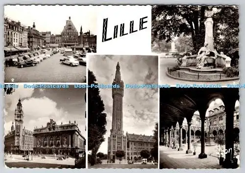 D331014 Lille. L Ancienne Bourse. Yvon. 1960. Multi View