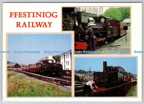 D328474 Ffestiniog Eisenbahn. Linda. Bergsteiger. Earl of Merioneth Fairlies Paten