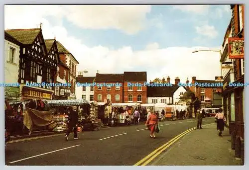 D331016 Uttoxeter-Markt. Alec Bates. Staffordshire Ways Serie. Noel Tatt