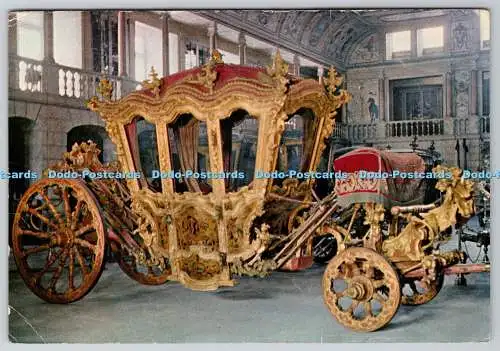 D333674 Lissabon. Museu Nacional Dos Coches. King John V Coach