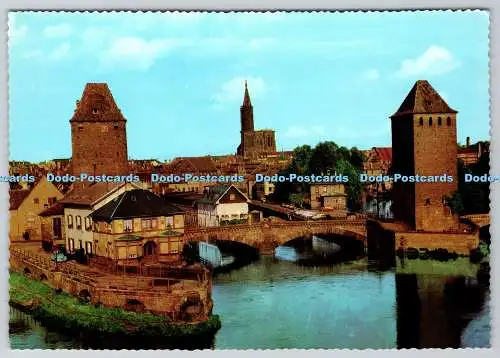 D333675 Straßburg. Les Ponts Couverts. Images des France. Marasco