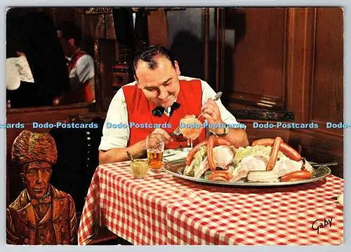 D333676 Un Bonne Choucroute. Groupe Folklorique de Lingolsheim Chez Strissel. St