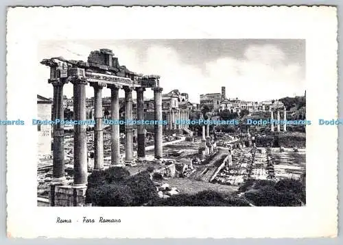 D331023 Roma. Foro Romano. Stich. Grafico Cesare Capello. PM. Poste Roma Appio. 1