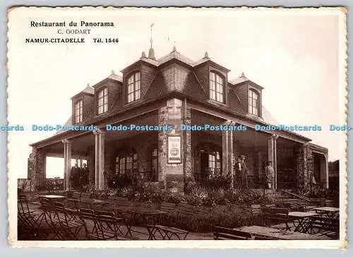 D331039 Restaurant du Panorama. C. Godart. Namur Citadelle. Ern. Nel Thill. Brux