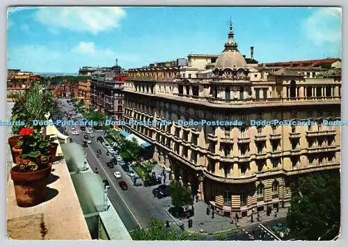D331045 Roma. Straße Vittorio Veneto. Enrico Verdesi