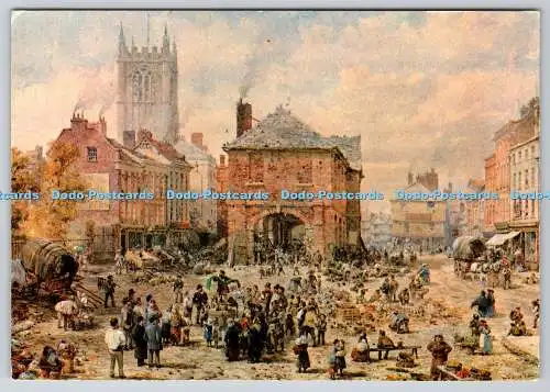 D328508 Schlossplatz. Ludlow von Louise Raynor. Treuhänder der Freunde von Ludlow Mu