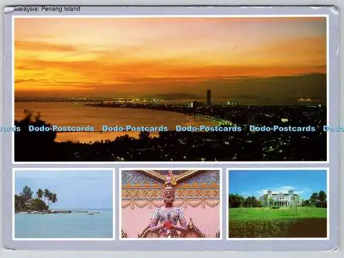 D328532 Malaysia. Penang Island. Dennis. M. Allen. S. Abdul Majeed. PM. Palau Pi