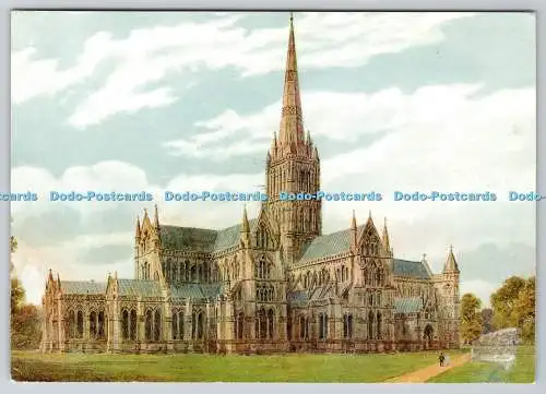 D333734 Kathedrale von Salisbury. J. Salmon. Sevenoaks. Kent. A. R. Quinton