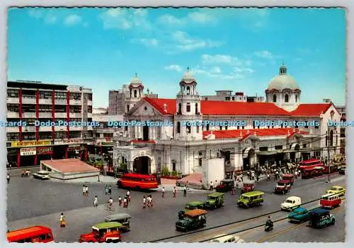 D331095 Manila. Philippinen. Die Quiapo Kirche. Krüger. National Book Store