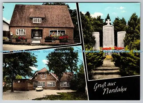 D333748 Gruss aus Nordahn. Kreis Land Hadeln. Stramm. Multi View