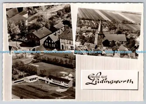 D333749 Gruss aus Ludingworth. Luftfoto. Multi View