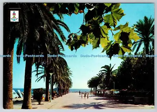 D328559 Costa del Sol. Nerja. Promenade. Europa Balkon. Dominguez. Madrid. Escu