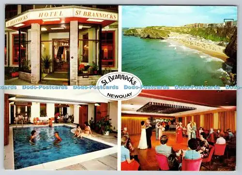 D331152 Newquay. St. Brennocks Hotel. Beric Tempest. Multi View