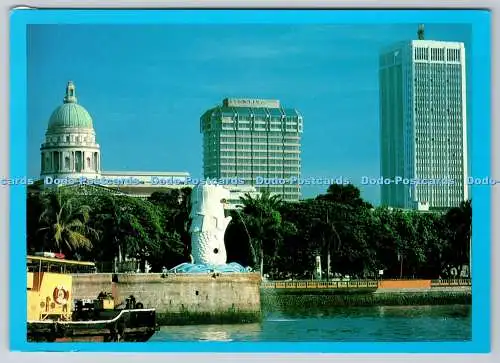 D331155 Singapur. Der Merlion. Standhafter Wächter der Wasserfront Singapurs. A. a