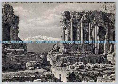 D331160 Taormina. Griechisches Theater. Conti. Stab Grafico Cesare Capello