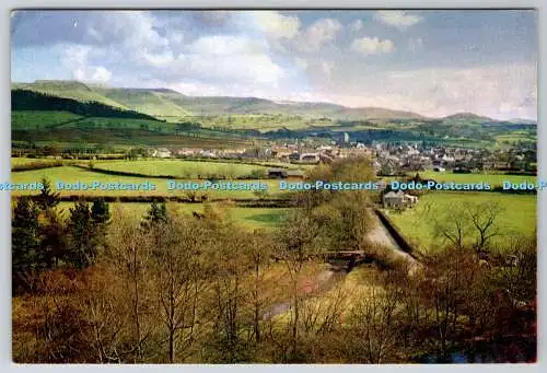 D333808 Talgarth aus Bronllys Castle. J. Arthur Dixon. Newport. I.W. England