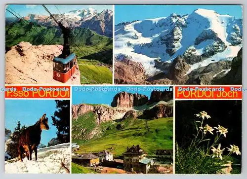 D328616 Italien. Passo Pordoi. Pordoijoch. Ghedina. Cortina d Ampezzo. PM. Garda.