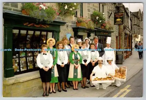D331161 Das Ende des 17. Jahrhunderts erbaute Anwesen. Das alte Original Bakewell P