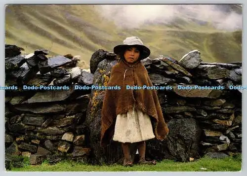 D333858 Bolivien. Aymara Girl. P. und P. Kradolfer. Edisa