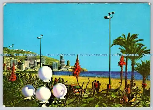 D333861 Benidorm. Rueck. Postkarte