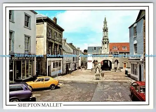 D331226 Shepton Mallet. Marktplatz. E. T. W. Dennis. Scarborough. J. Edwards