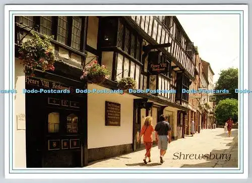 D331227 Shrewsbury. Shropshire. Metzgerreihe. Richter. C. 13537