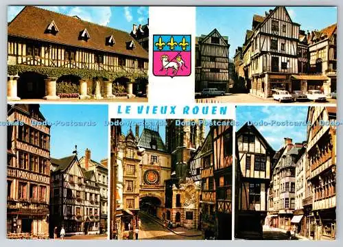 D333912 Le Vieux Rouen. Place du Vieux Marche. Greff. Multi View