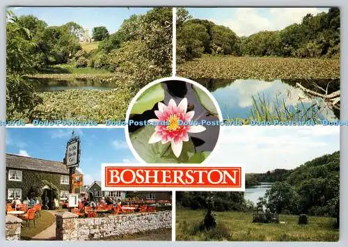 D333956 Bosherston. The Lily Pools und Ye Olde Worlde Cafe. Pembrokeshire Eye Po