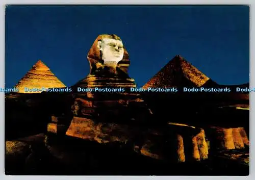D333957 Gizeh Sphinx und Pyramiden. Lehnert und Landrock K. Lambelet