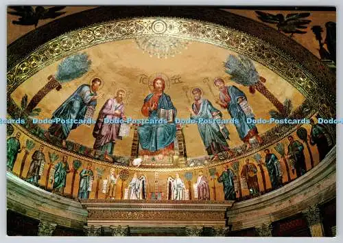D333963 Roma. Basilica Od S. Paul. Mosaik der Apsis. Enrico Verdesi