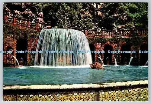 D333970 Tivoli. Villa D Este. Der Ovato Brunnen. Alterocca. Oto