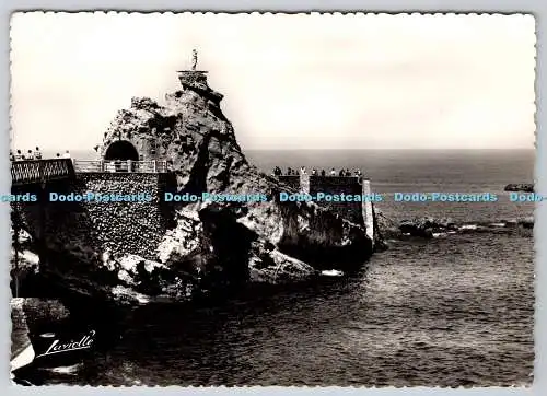 D333971 Biarritz. Le Rocher de la Vierge. L. Lavielle. RP