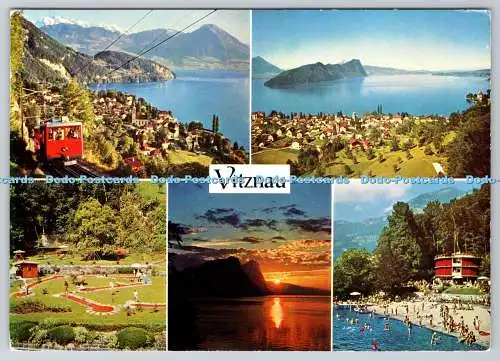 D334025 Vitznau. Am Vierwaldstattersee. Schweiz. M. Burgi. EPS. Multi View