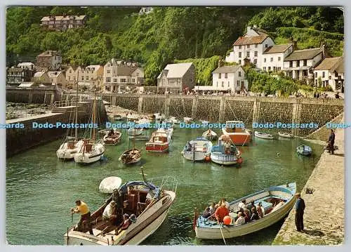 D334039 Lynmouth. Devon. Hafen und Stadt. North Devon Golden Coast. J. Arth