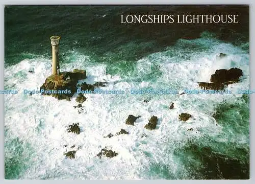 D334043 Lands End. Longships Lighthouse. J. Salmon. Sevenoaks. Kent