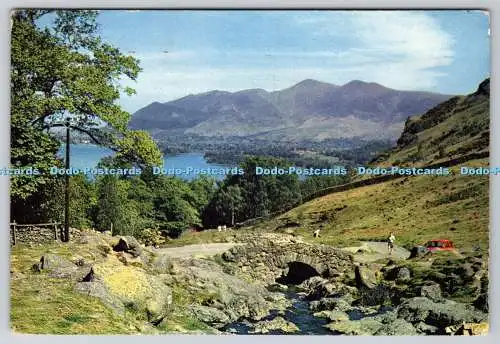 D334046 Cumberland. Skiddaw und Derwentwater. J. Arthur Dixon. Newport. I.W.En