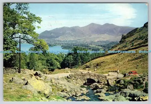 D334047 Skiddaw und Derwentwater. Cumberland. J. Arthur Dixon. Newport. I.W.En