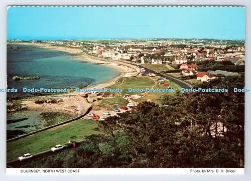 D336028 Guernsey. Nordwestküste. Mesdames Bushell und Waadtland. Richter. Frau D.