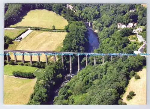 D338040 Pontcyslt Aquädukt gebaut von Thomas Telford. Feinwinkel. Kim Price