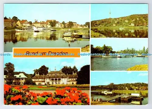 D336137 Rund um Dresden. Laubegast Fahre. Bild un Heimat. Arnold Dresden. Multi